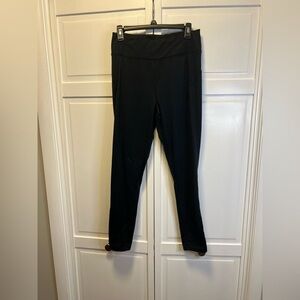 ClimateRight by Cuddl Duds Fleece Lined Leggings Size Women’s Medium Color Black